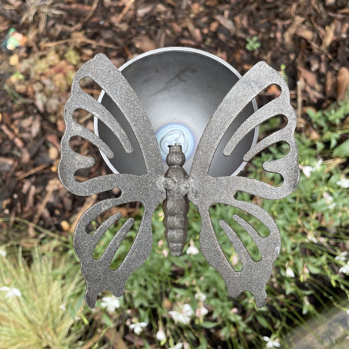 Bee Drinker Bee Cup Stake Ornament for Garden Wildlife – Butterfly 2 5065022557289